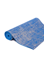 Load image into Gallery viewer, Azure Blue Hemp Mat