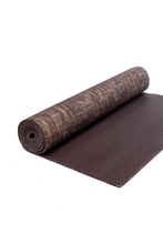 Load image into Gallery viewer, Charcoal Brown Hemp Mat