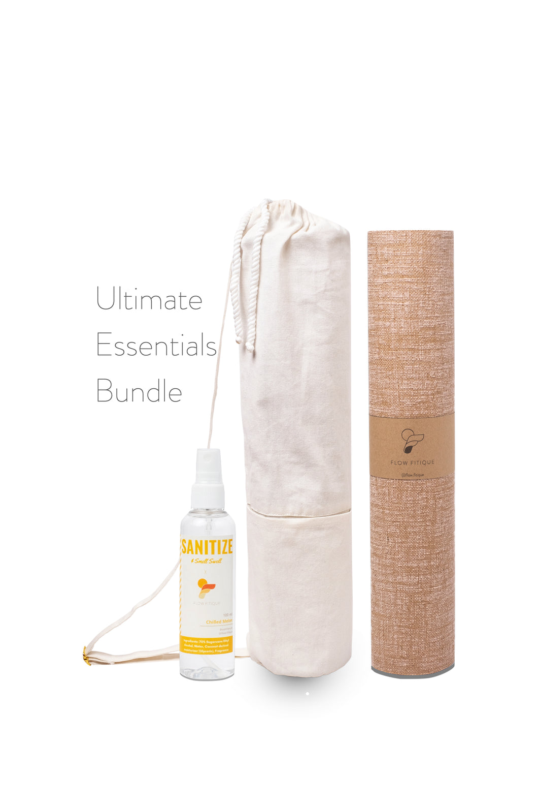 Ultimate Essentials Bundle: Hemp Mat + Canvas Bag + Sanitizer